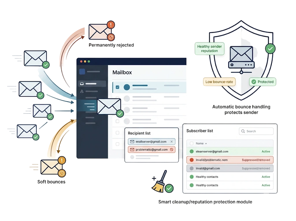 GetBiz Campaign bounce handling