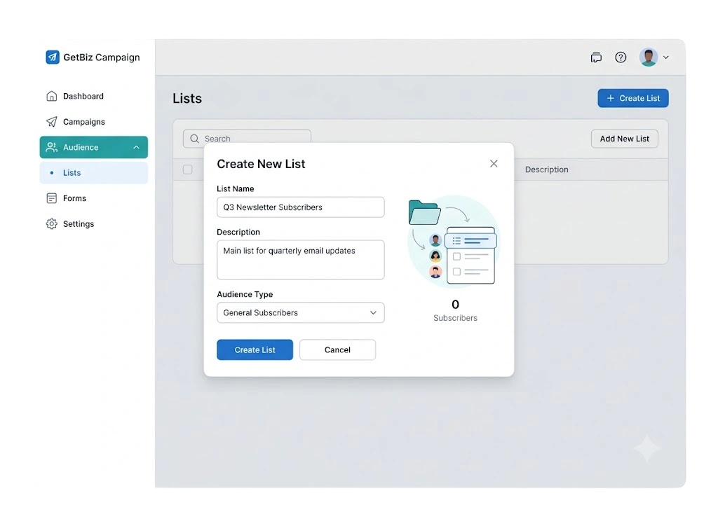 Create a List