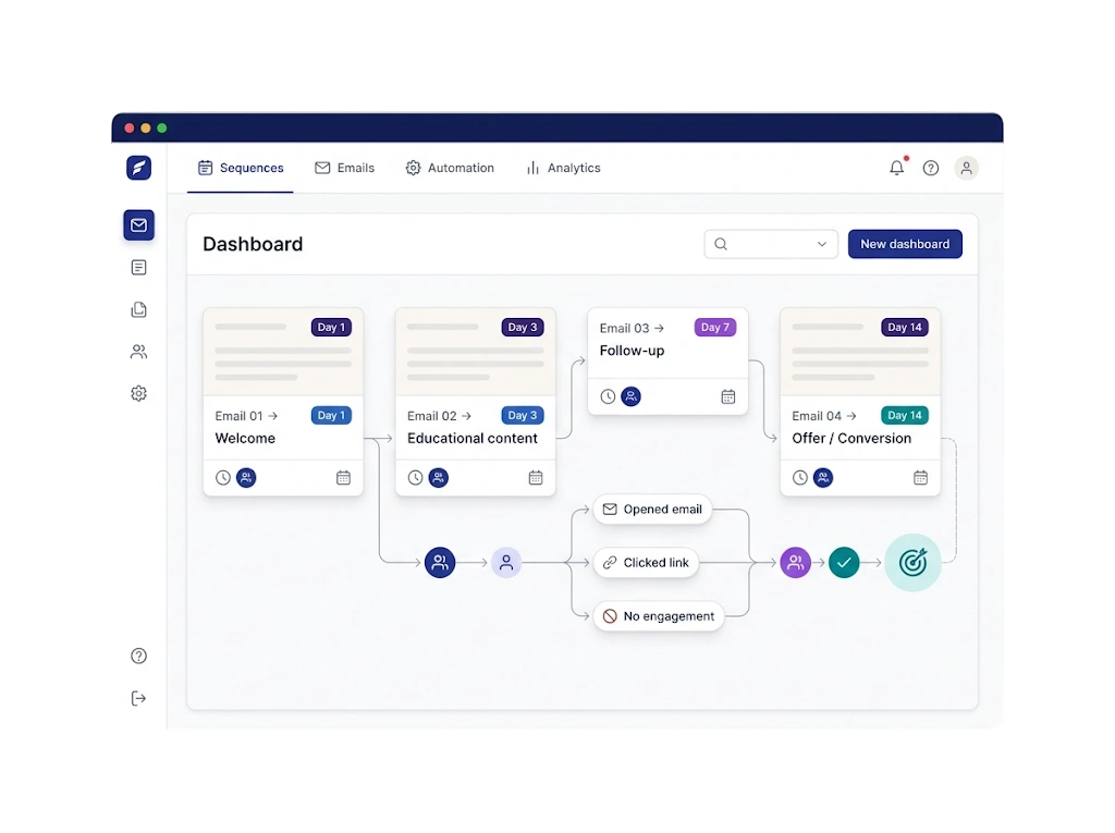 GetBiz Campaign drip campaigns & sequences