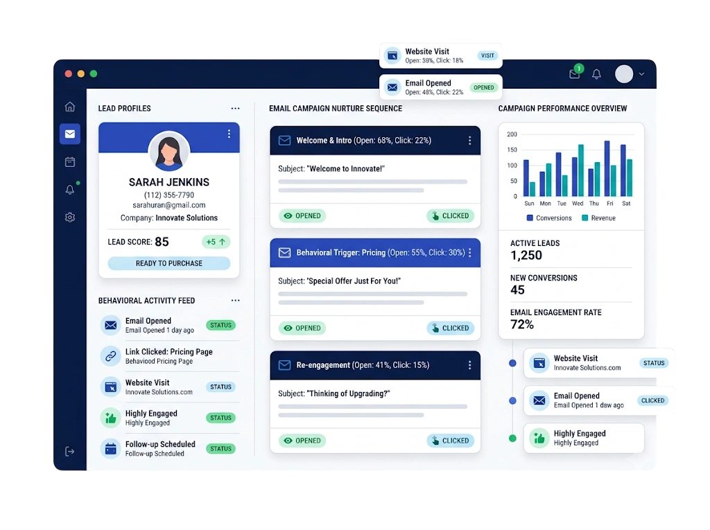 GetBiz Campaign lead nurturing