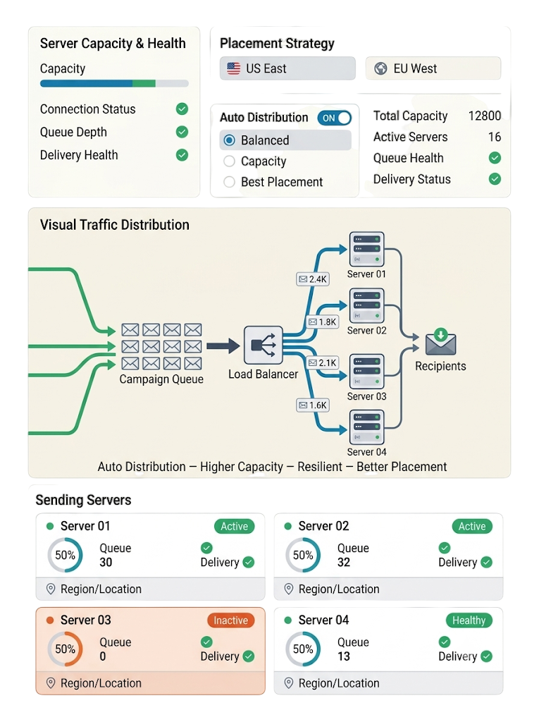 Multi-Server Load Balancing — GetBiz Campaign