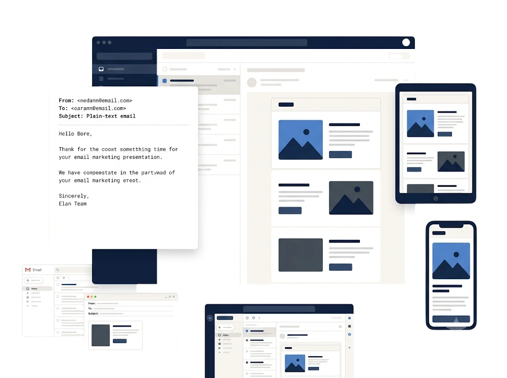 GetBiz Campaign plain-text & html emails