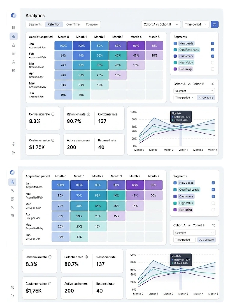 Cohorts — GetBiz CRM