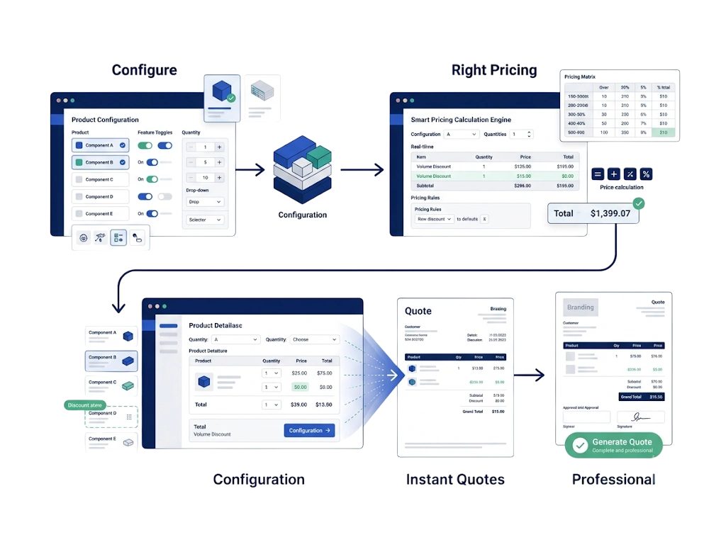 GetBiz CRM configure, price, quote (cpq)