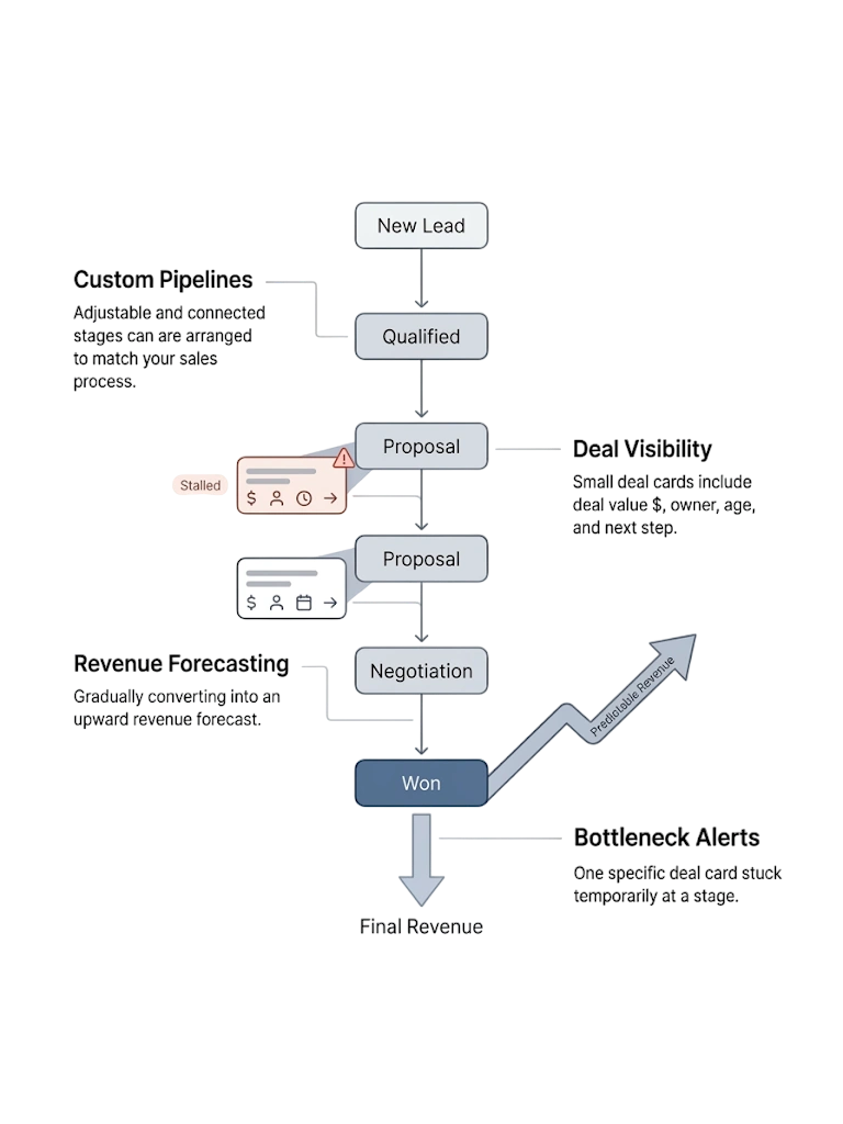 GetBiz CRM deal management software