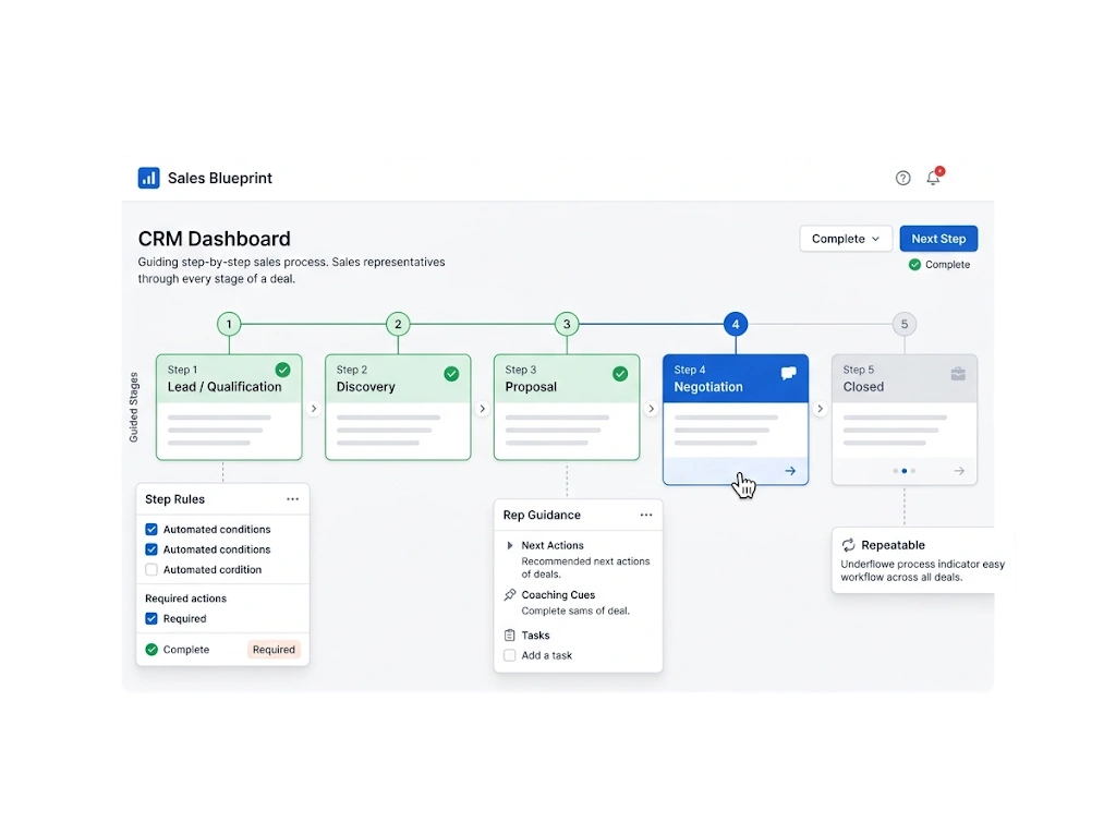 CRM sales blueprint