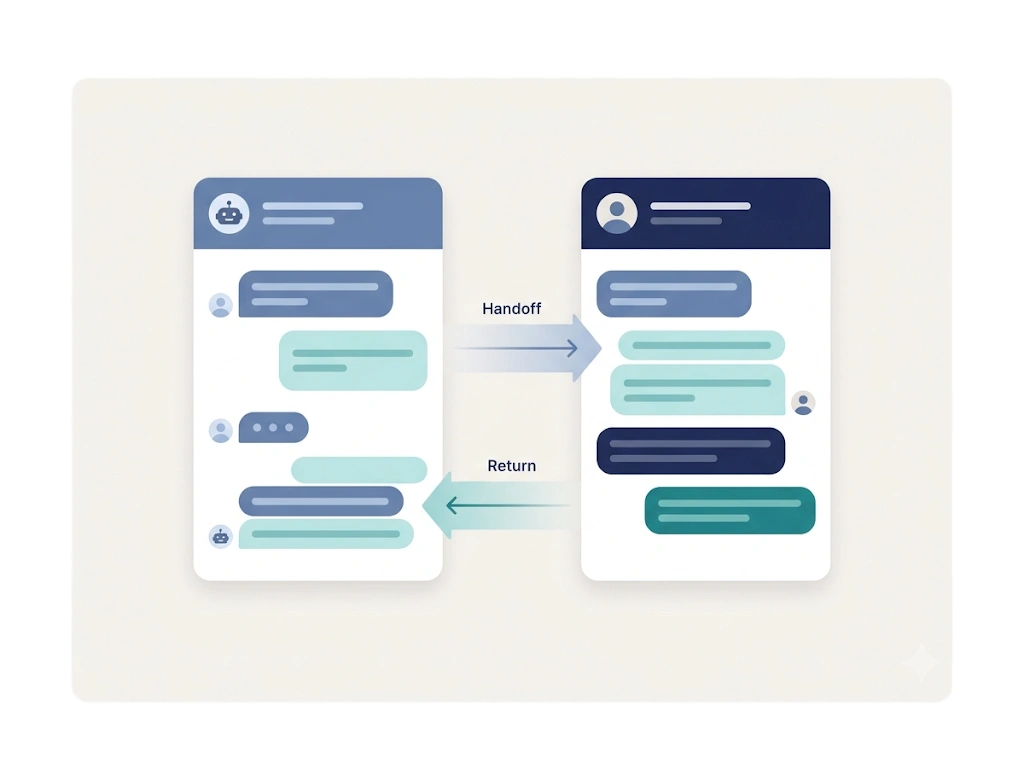 GetBiz WhatsApp ai handoff