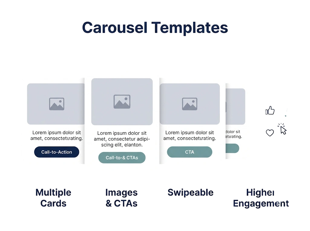 GetBiz WhatsApp carousel templates