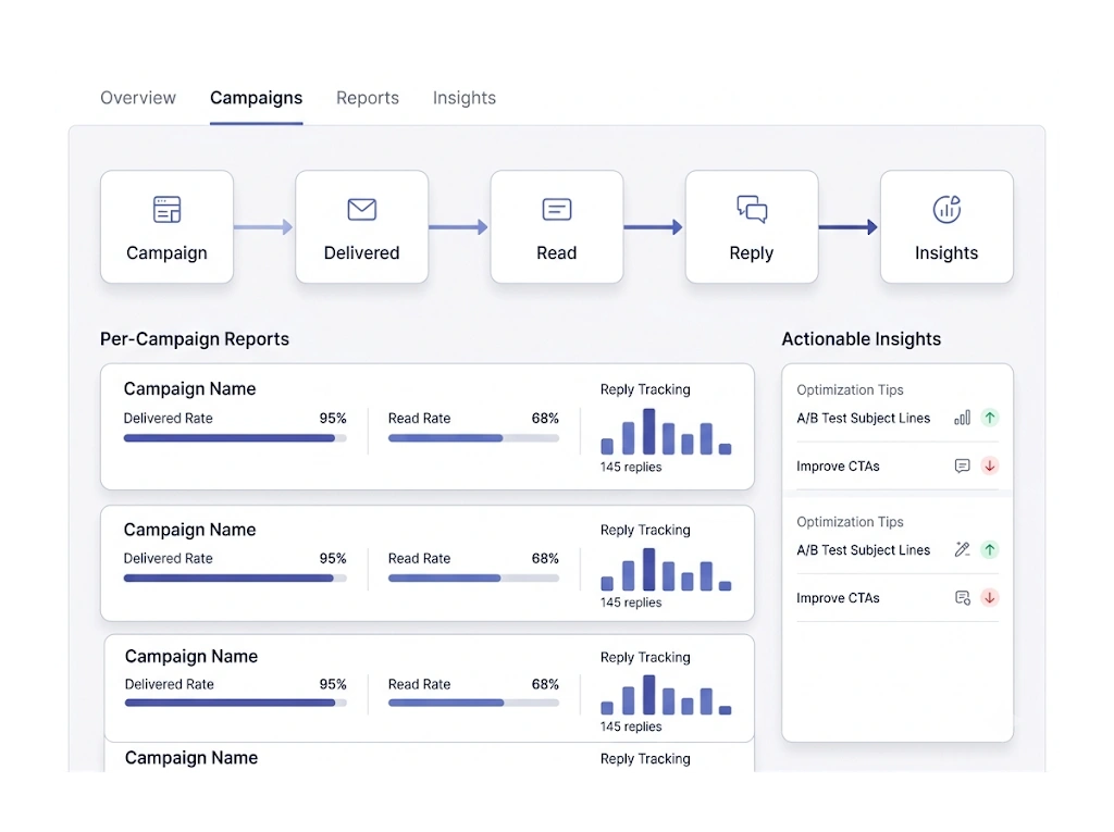 Measure every campaign.