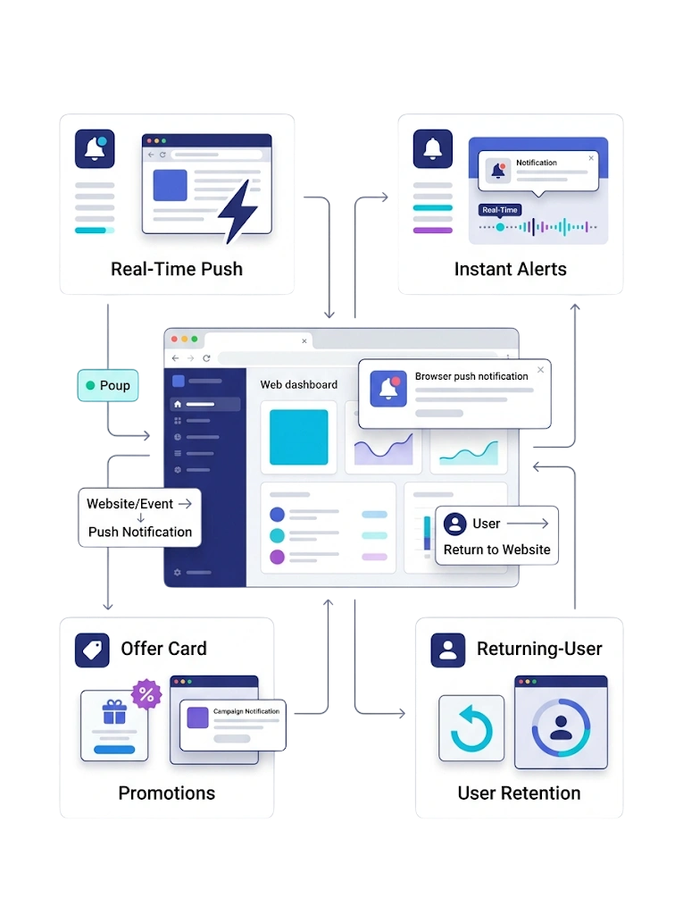 Web Push Notifications — GetBiz WhatsApp