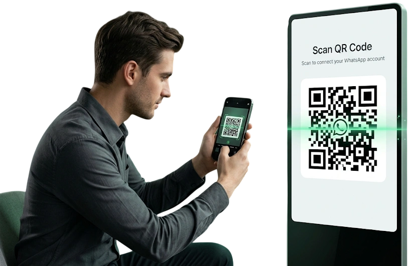 WhatsApp QR — GetBiz WhatsApp